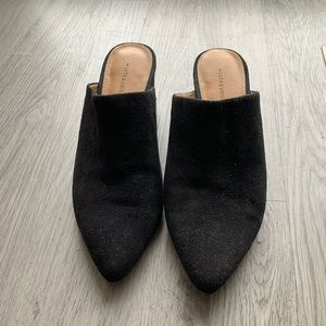 Black mules